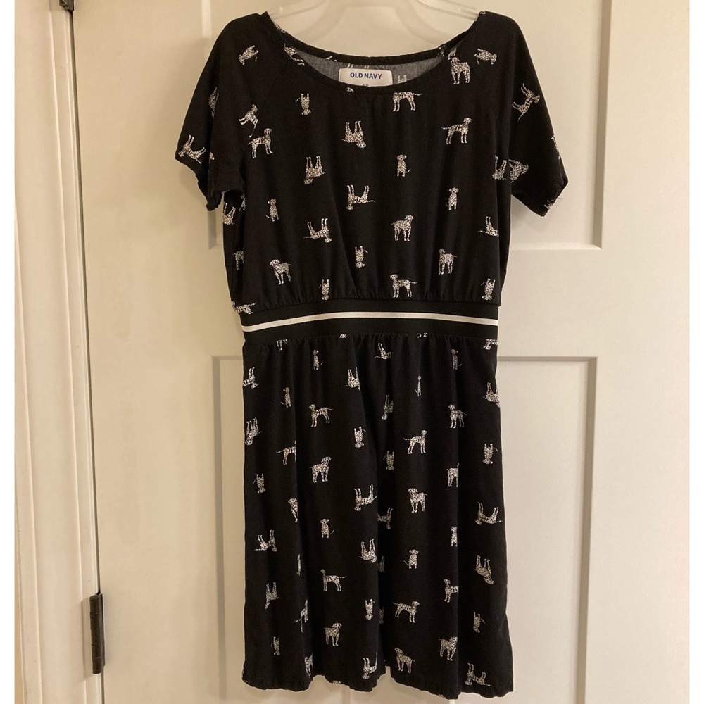 Old Navy Short Sleeve Dog Dress